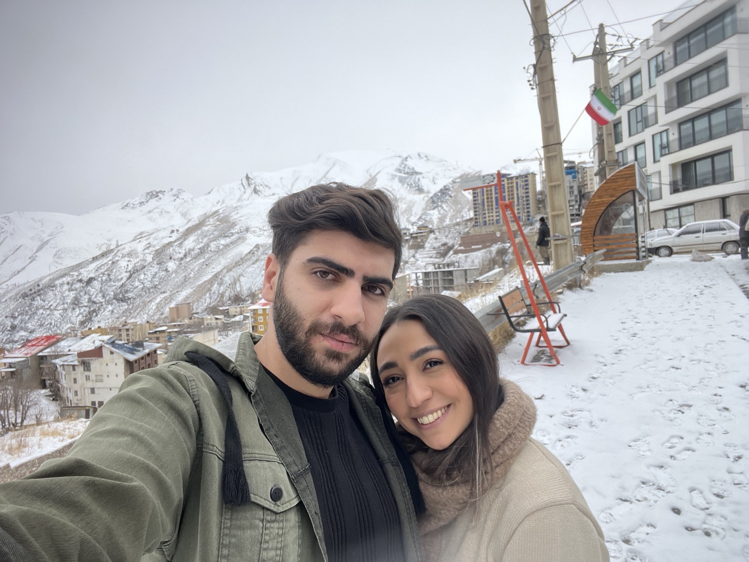 خاطره‌ی دونفره در دربندسر و برف